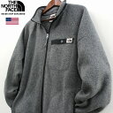 THE NORTH FACE ザ ノースフェイスGORDON LYONS FULL-ZIP フリース シャツ ジャケット メンズ MIDIUM GREY ミディアムグレー 裏起毛