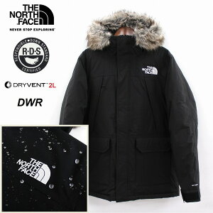 THE NORTH FACE ザ ノースフェイス MCMURDO DOWN PARKA マクマード ダウンパーカー メンズ TNF BLACK 黒色 撥水仕様