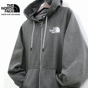 THE NORTH FACE ザ ノースフェイス HALFDOME FULLZIP HOODIE フルジップ パーカー メンズ ミディアムグレー 裏起毛