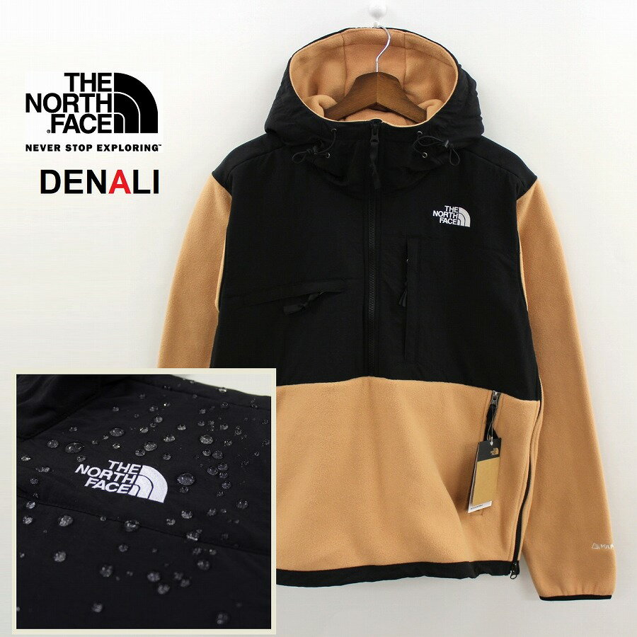 THE NORTH FACE ザ ノースフェイス DENALI ANORAK JACKET デナリ アノラック ジャケット メンズ AKMNDBTR × TNF BLACK 厚手フリースジャケット DWR撥水仕様