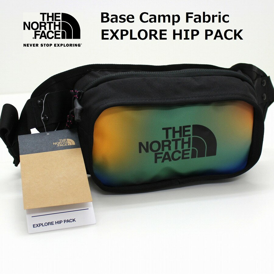 THE NORTH FACE ザ ノースフェイス Base Camp Fabric Explore Hip Pack ヒップパック ウエストポーチ グラフィックカラー 容量3Lのサムネイル