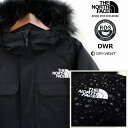 THE NORTH FACE ザ ノースフェイス GOTHAM JACKET 3 ゴッサム ジャケット メンズ TNF BLACK 黒色 Dryvet撥水 RDS認証グースダウン ネックウォーマー付 新モデルの商品画像