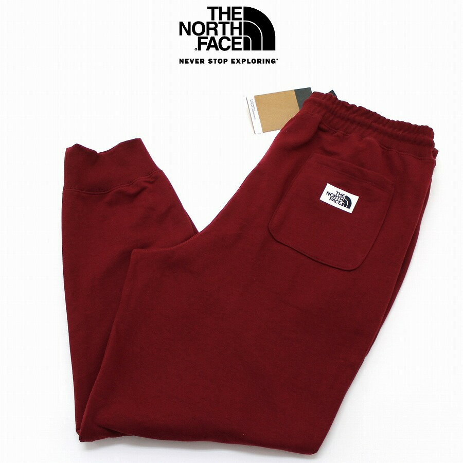 ザ・ノース・フェイス 裏起毛パンツ メンズ THE NORTH FACE ザ ノースフェイス Heritage Patch Jogger Pants ジョガーパンツ メンズ CORDVAN ボルドー系色 裏起毛