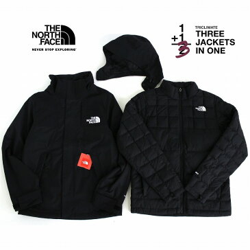 THE NORTH FACE ザ ノースフェイス 3way仕様 BANDON TRICLIMATE JACKET トリクライメイト ジャケット 【マウンテンジャケット × ダウンジャケット】 メンズ 黒