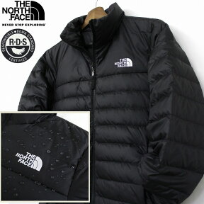 THE NORTH FACE ザ ノースフェイス FLARE DOWN JACKET ダウンジャケット メンズ 黒色 RDS認証 グースダウン 撥水仕様