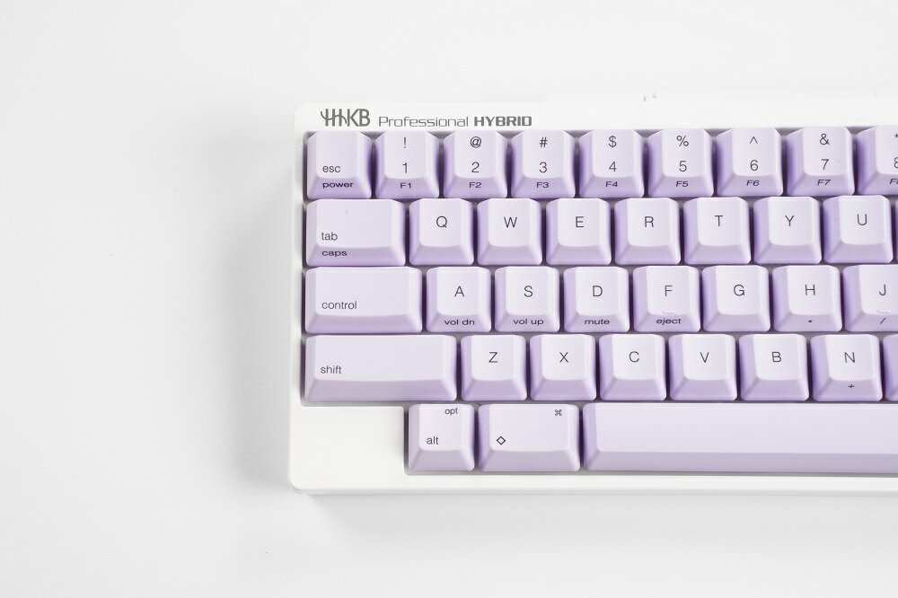 HHKB Professionalシリーズ キートップセット(藤)英語配列／中央印字 2