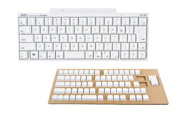 楽天PFUダイレクト楽天市場店HHKB Professional HYBRID Type-S 日本語配列／雪、無刻印キートップセット