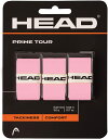 【なんば店商品】【期間限定・楽天価格】【HEAD】オーバーグリッププライムツアー(3本入)285621カラー:ピンク【メール便でポスト投函】【配達日時指定は対応...