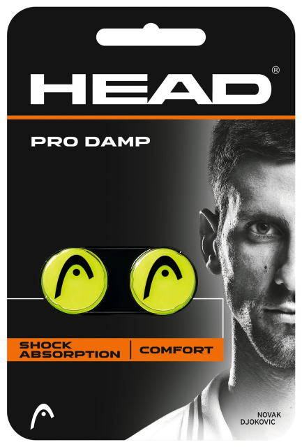 【なんば店商品】【期間限定・楽天価格】ヘッド（HEAD）・【振動止】PRO　DAMP /プロダンプ285515カラー：イエロー【メール便で発送】【郵便ポスト投函故に、代引不可です】