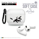 AirPods 第3世代 ケース カバー クリア 透明 バットマン DCコミック 抗菌 カラビナ AirPods3 Air Pods 3 エアポッズ エアーポッ...