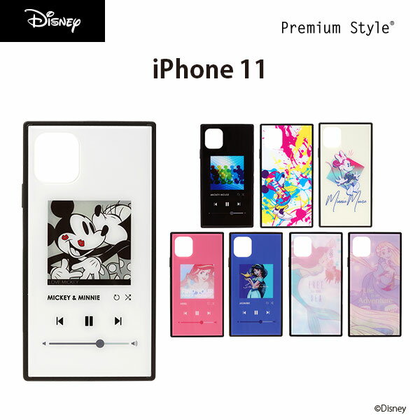 アウトレット iPhone11 ケース カバー ディズニー キャラクター ミッキー ミニー ミッキーマウス ミニーマウス アリエル ラプンツェル ジャスミン セバスチャン 耐衝撃 ストラップホール Disney iPhone 11 アイフォン イレブン アイフォン11