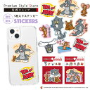 ステッカー シール トムとジェリー キャラクター トム ジェリー ロゴ トムジェリ TOMandJERRY 耐水 耐光 アレンジ カスタム デコ ダイカット ス...