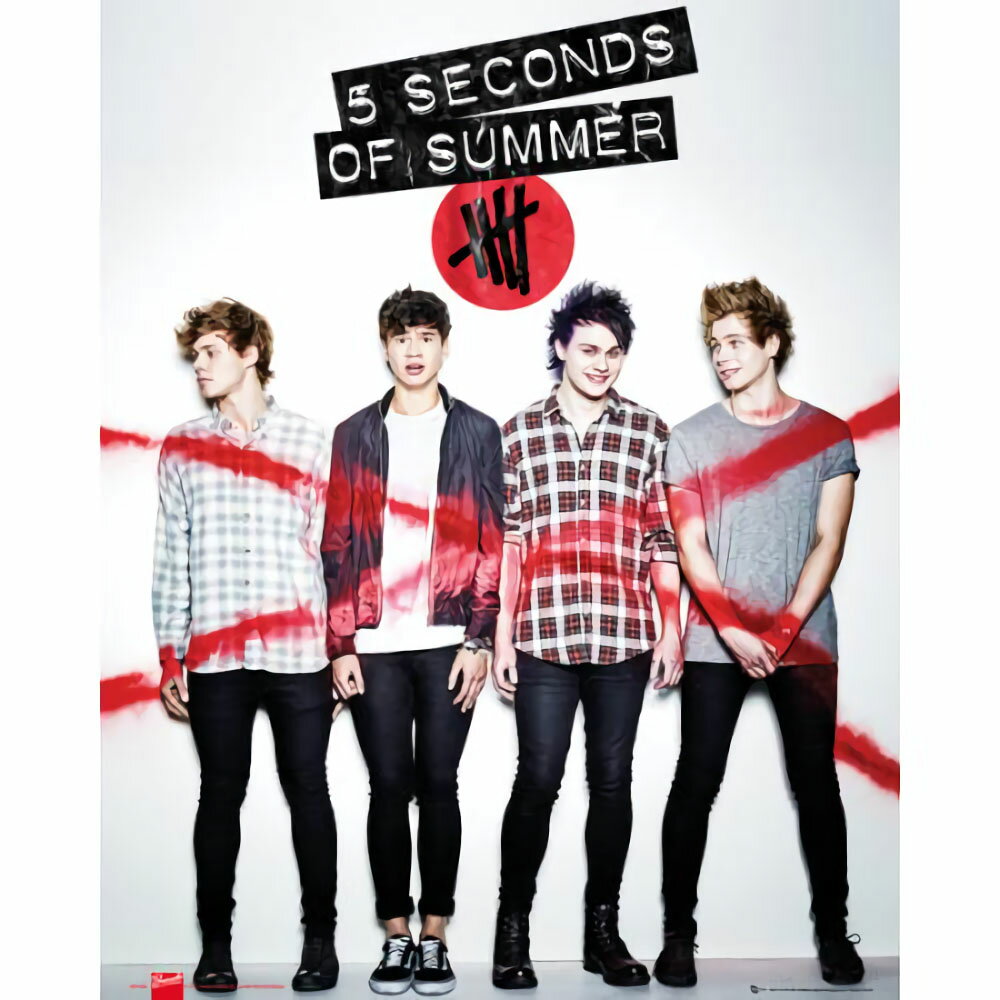 5 SECONDS OF SUMMER ファイヴセカンズオブサマー - （絶版ポスター）5SOS Album Cover / ポスター 【公式 / オフィシャル】