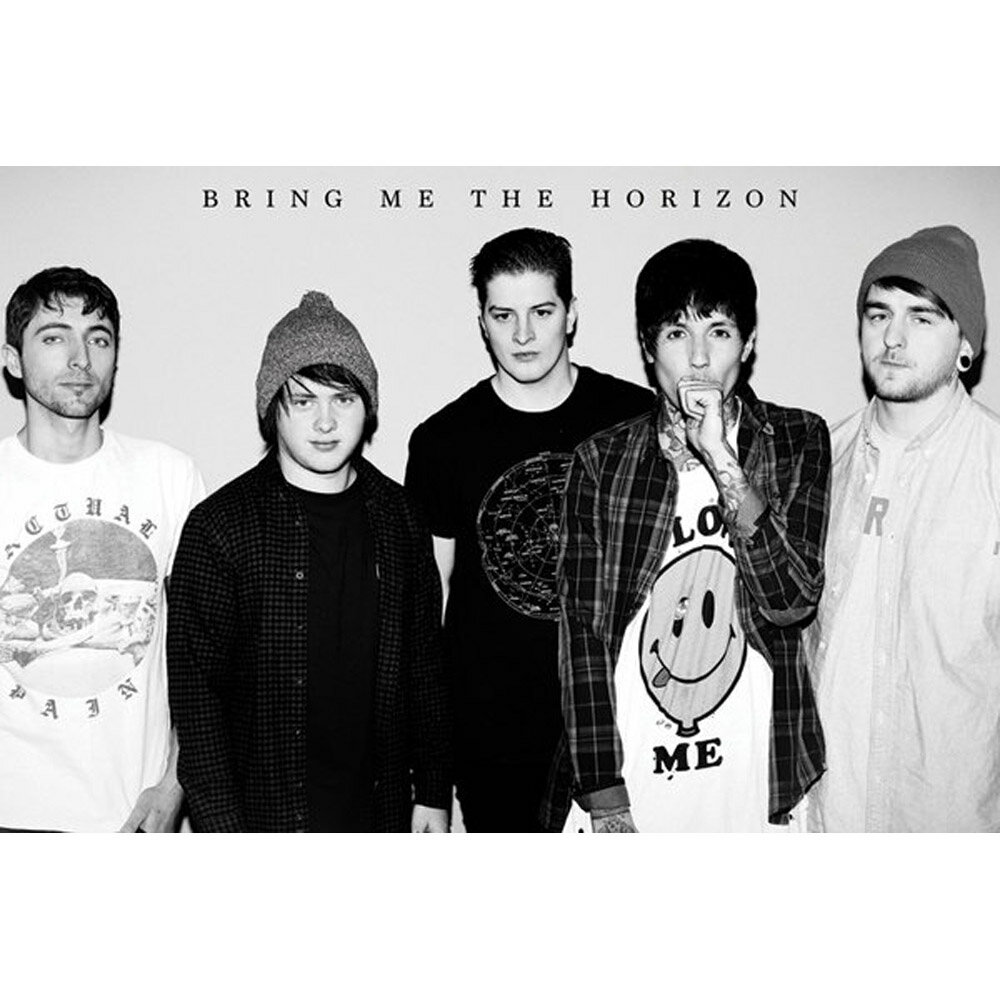 BRING ME THE HORIZON ブリングミーザホライズン (SUMMER SONIC 2024出演 ) - Black and white / ポスター 【公式 / オフィシャル】