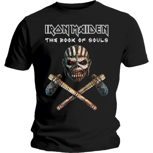 IRON MAIDEN アイアンメイデン (結成 50周年 ) - AXE COLOUR / Tシャツ / メンズ 【公式 / オフィシャル】 IRON MAIDEN アイアンメイデン (結成 50周年 ) - AXE COLOUR / Tシャツ / メンズ 【公式 / オフィシャル】