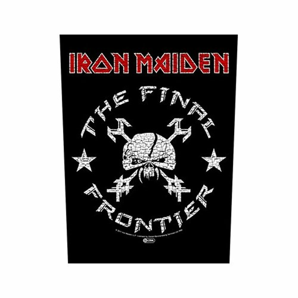 IRON MAIDEN アイアンメイデン (2024年9月来日決定 ) - THE FINAL FRONTIER VINTAGE SKULL / ワッペン 【公式 / オフィシャル】