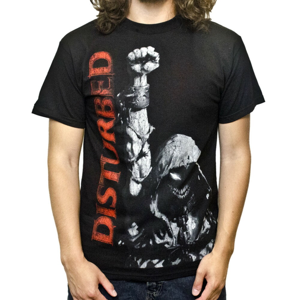 DISTURBED ディスターブド (結成30周年 ) - UP YOUR FIST / Tシャツ / メンズ 【公式 / オフィシャル】