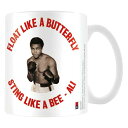 MUHAMMAD ALI モハメドアリ - FLOAT LIKE A BUTTERFLY, STING LIKE A BEE RETRO / マグカップ(3)