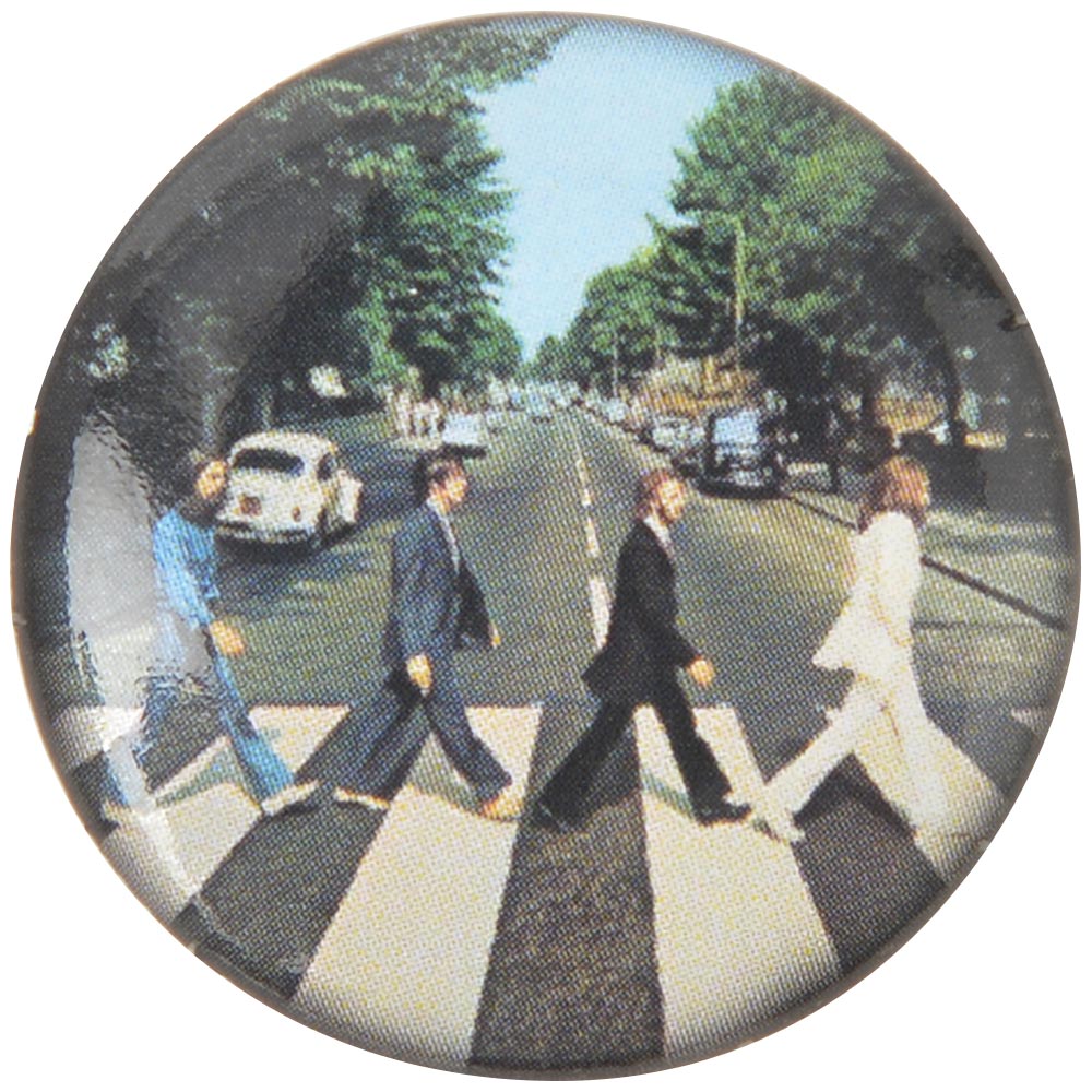 THE BEATLES ザ ビートルズ (ABBEY ROAD発売55周年記念 ) - ABBEY ROAD / バッジ 【公式 / オフィシャル】