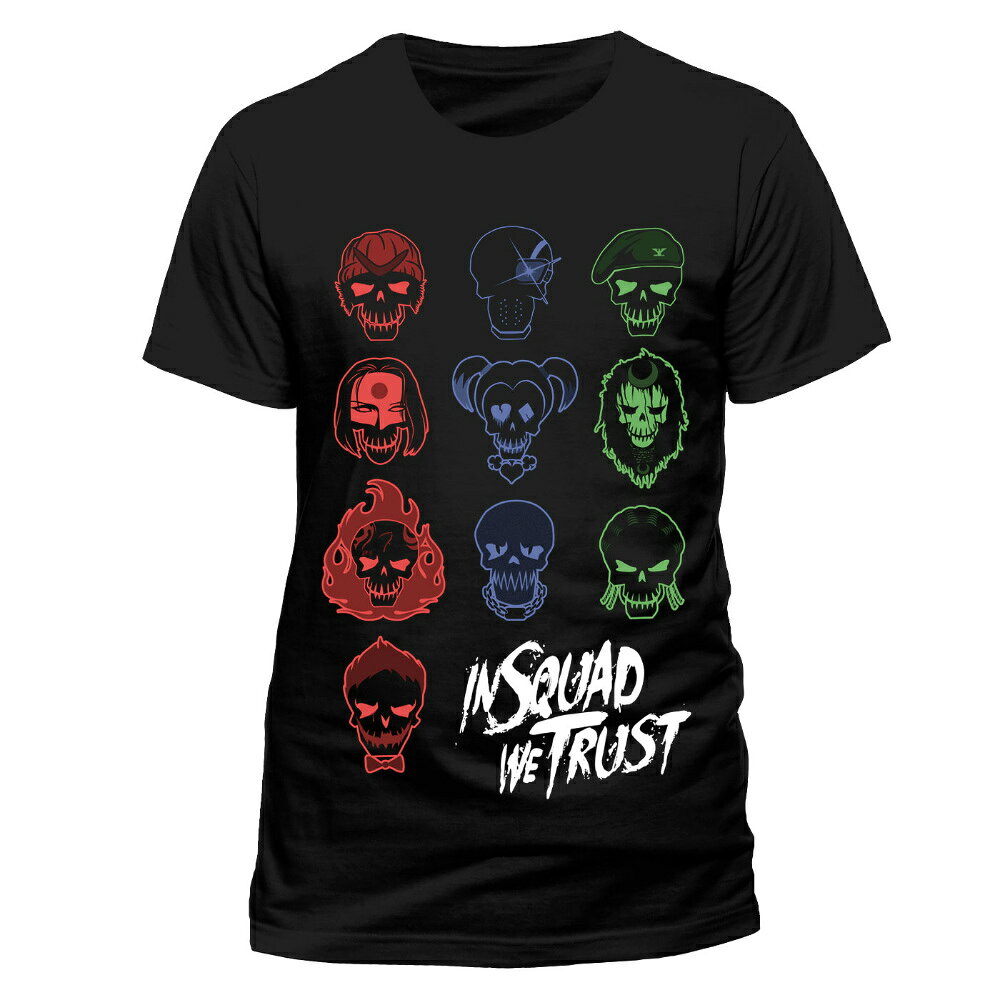 SUICIDE SQUAD スーサイドスクワッド (公開 10周年 ) - ICONS / Tシャツ / メンズ 【公式 / オフィシャル】