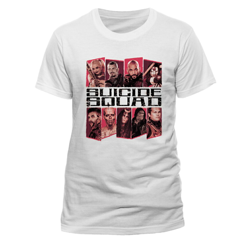 樂天商城 - SUICIDE SQUAD スーサイドスクワッド (公開 10周年 ) - TEXT & GROUP / Tシャツ / メンズ 【公式 / オフィシャル】