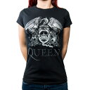 QUEEN クイーン - LOGO / Diamante（ブランド） / Tシャツ / レディース 