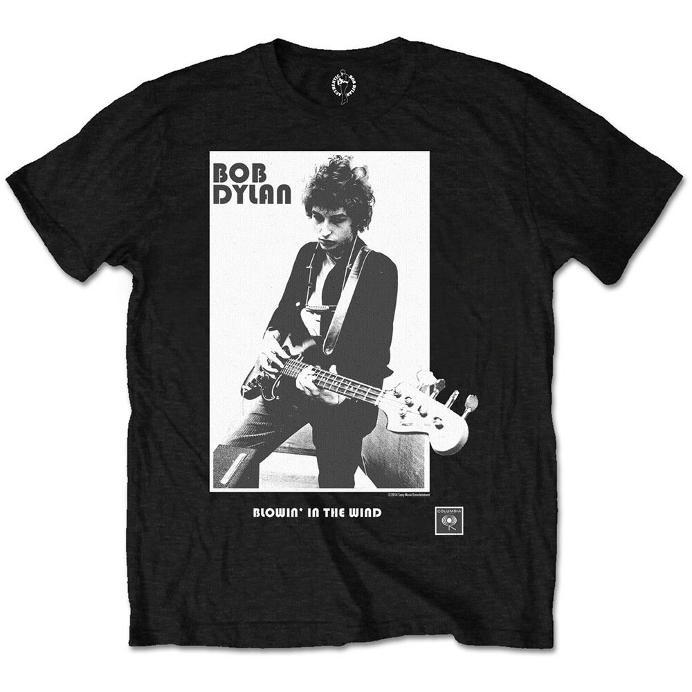 BOB DYLAN ボブディラン - BLOWING IN THE WIND / Tシャツ / メンズ 