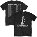 KASABIAN カサビアン - ULTRA FACE 2004 TOUR (復刻ツアーTシリーズ) / バックプリントあり / Tシャツ / メンズ 【公式 / オフィシャル】