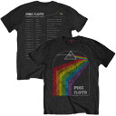 PINK FLOYD ピンクフロイド (シド映画5月公開 ) - DARK SIDE OF THE MOON 1972 TOUR (復刻ツアーTシリーズ) / バックプリントあり / Tシャツ / メンズ 