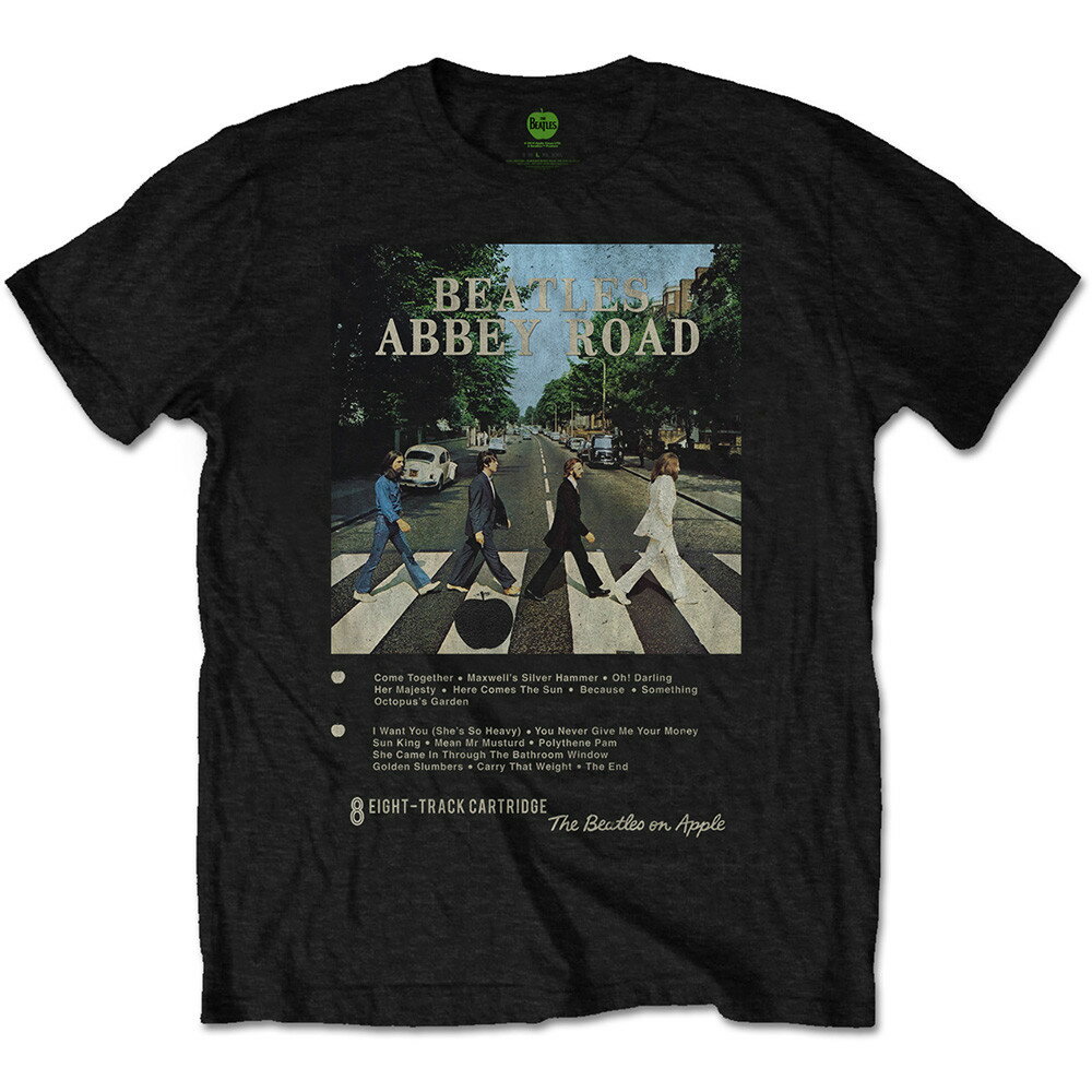 THE BEATLES ザ ビートルズ (ABBEY ROAD発売55周年記念 ) - ABBEY ROAD 8 TRACK / Tシャツ / メンズ 【公式 / オフィシャル】
