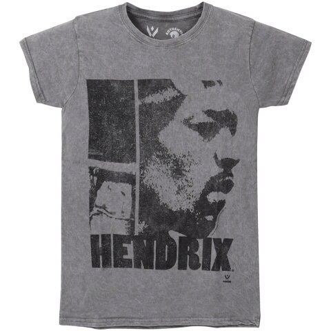 JIMI HENDRIX ジミヘンドリックス (追悼50周年 ) - LET ME LIVE / Black Label（ブランド） / Tシャツ / レディース 【公式 / オフィシャル】