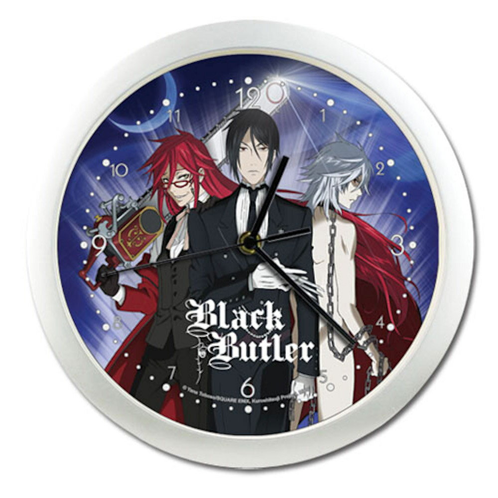 BLACK BUTLER  - WALL CLOCK / v y / ItBVz