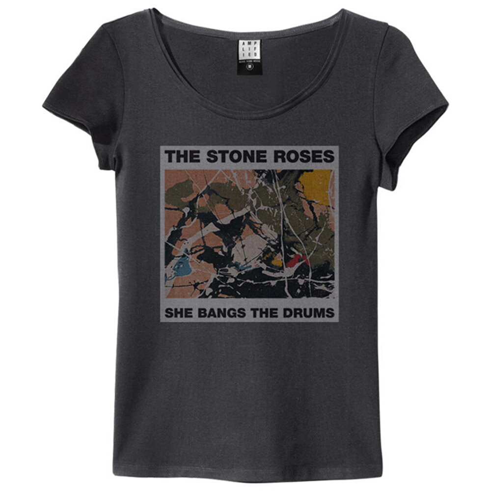 楽天PGSSTONE ROSES ザ・ストーンローゼズ （デビュー35周年 ） - THE STONE ROSES / Amplified（ ブランド ） / Tシャツ / レディース 【公式 / オフィシャル】