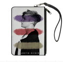 JUSTIN BIEBER WXeBr[o[ (a30N ) - Canvas Zip Wallet / z y / ItBVz