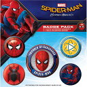 SPIDERMAN スパイダーマン (2024年 新作公開 予定 ) - Homecoming 5個セット / バッジ 【公式 / オフィシャル】