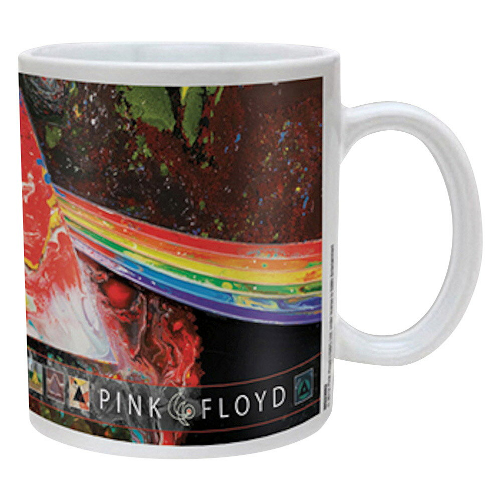 ピンク・フロイド　The Dark Side of the Moon 40周年記念公式マグカップ。 サイズ：11oz/315m ピンク・フロイド / 狂気 / デヴィッド・ギルモア / David Jon Gilmour / Atom Heart Motherミュージック / ロック