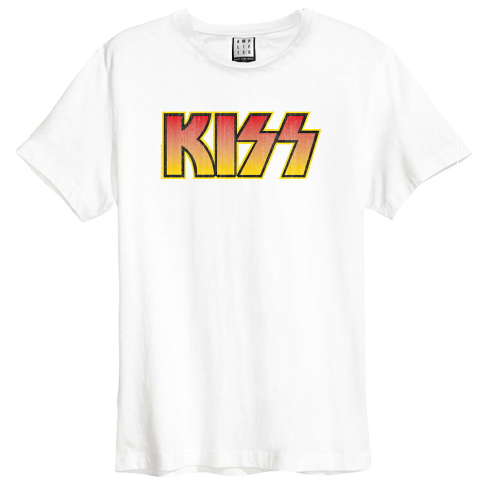 Rakuten - KISS キッス - CLASSIC LOGO DISTRESSED / Amplified（ ブランド ） / Tシャツ / メンズ 【公式 / オフィシャル】