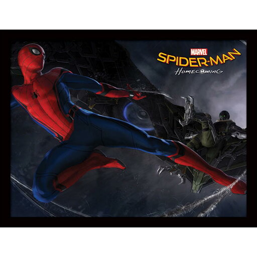 SPIDERMAN スパイダーマン (2024年 新作公開 予定 ) - Homecoming Fight / インテリア額 【公式 / オフィシャル】 SPIDERMAN スパイダーマン (2024年 新作公開 予定 ) - Homecoming Fight / インテリア額 【公式 / オフィシャル】