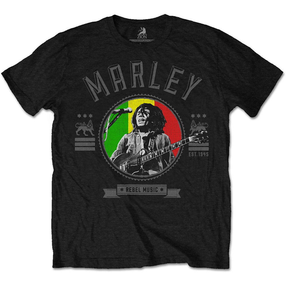 楽天PGSBOB MARLEY ボブマーリー （5月17日『ONE LOVE』公開 ） - Rebel Music Seal / Tシャツ / メンズ 【公式 / オフィシャル】
