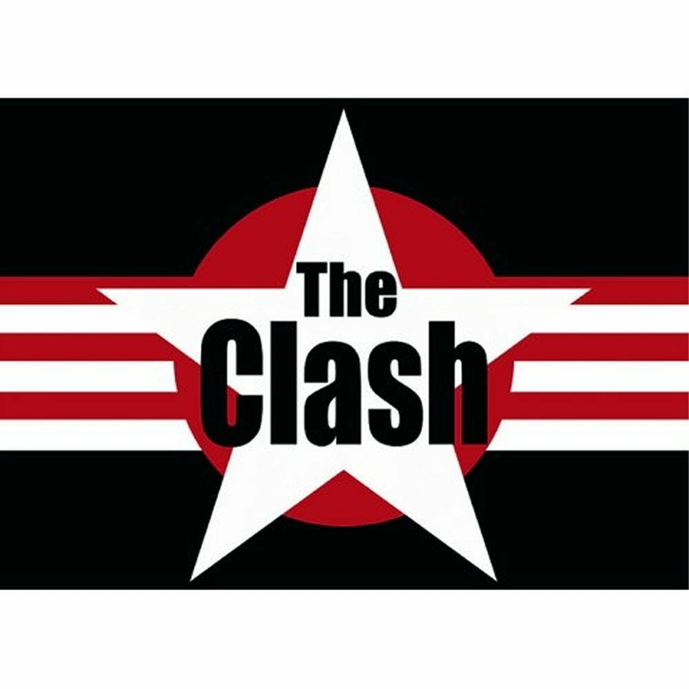 THE CLASH ザ クラッシュ (「LONDON CALLING」45周年 ) - STARS STRIPES / ポストカード レター 【公式 / オフィシャル】