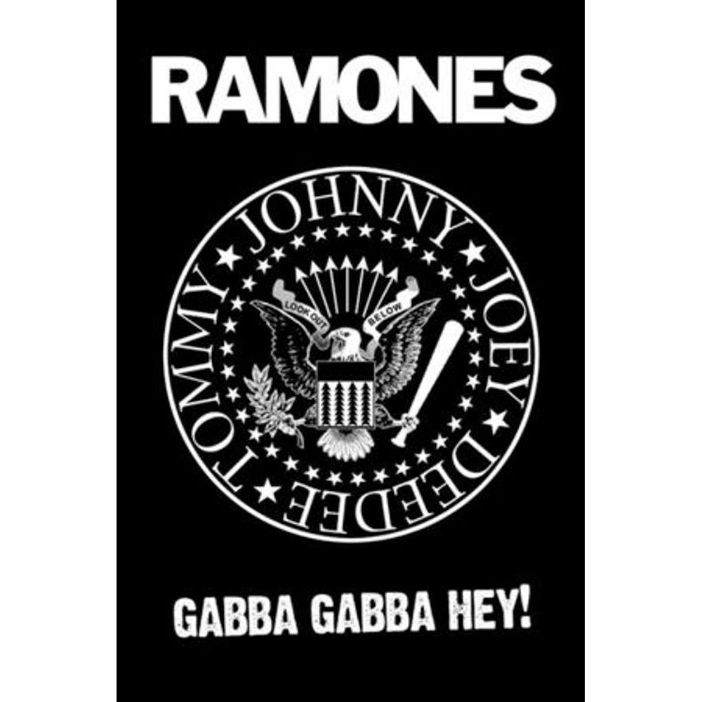 RAMONES 公式ロゴ・ポスター サイズ：約91.5 x 61cm ザ・ラモーンズ / ロックポスター / rock posterミュージック / パンク