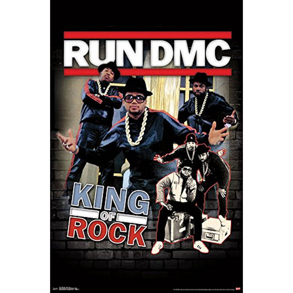 RUN DMC公式ポスター サイズ：約58.42 x 89cm ラン・ディー・エム・シー / hip hop / ヒップホップ / ラップ / ロックポスター / rock posterミュージック / ヒップホップ