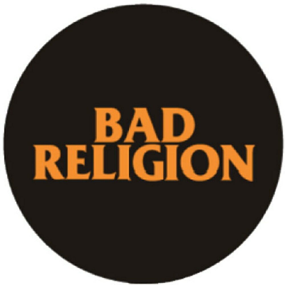 BAD RELIGION バッドレリジョン (結成45周年 ) - CLASSIC TEXT / バッジ 【公式 / オフィシャル】