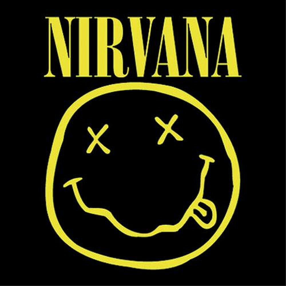 NIRVANA ニルヴァーナ (カートコバーン追悼30周年 ) - SMILEY / コースター 【公式 / オフィシャル】