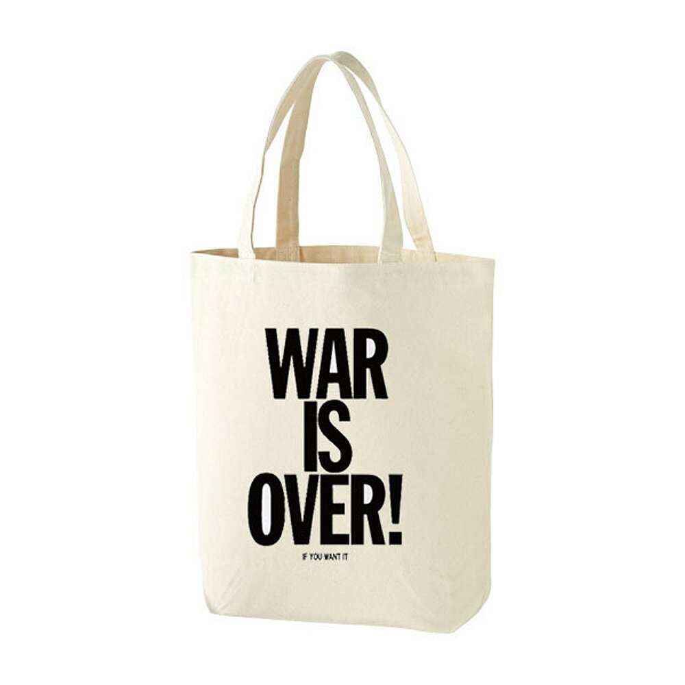 JOHN LENNON ジョンレノン (生誕 85年 ) - WAR IS OVER / トートバッグのサムネイル