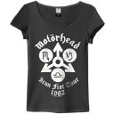 MOTORHEAD モーターヘッド - IRON FIST / Amplified（ ブランド ） / Tシャツ / レディース 