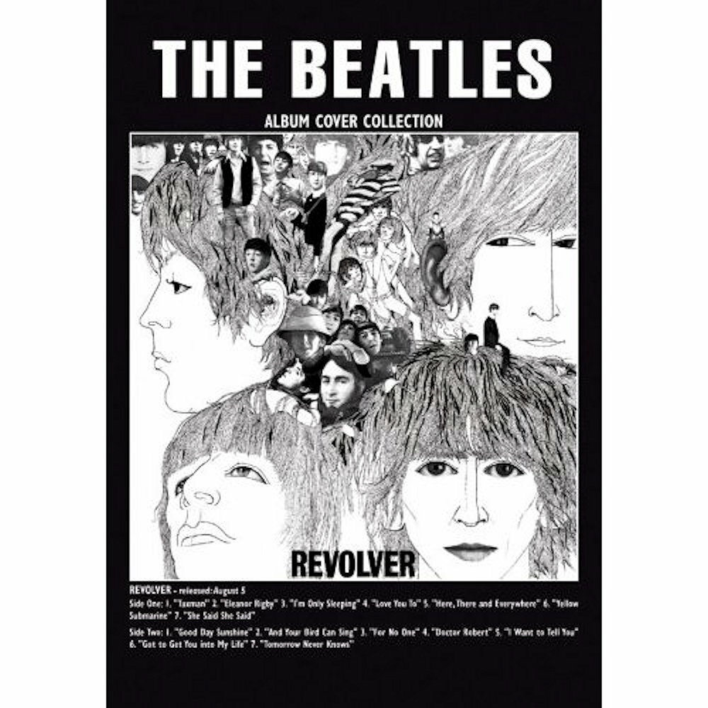 THE BEATLES ザ・ビートルズ (ABBEY ROAD発売55周年記念 ) - REVOLVER / ポストカード・レター 【公式 / オフィシャル】