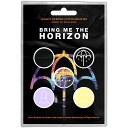 BRING ME THE HORIZON ブリングミーザホライズン (SUMMER SONIC 2024出演 ) - THAT 039 S THE SPIRIT 5個セット / バッジ 【公式 / オフィシャル】