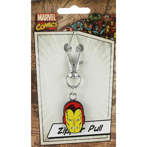 IRON MAN アイアンマン - HEAD / ジッパープル / キーホルダー 【公式 / オフィシャル】 IRON MAN アイアンマン - HEAD / ジッパープル / キーホルダー 【公式 / オフィシャル】