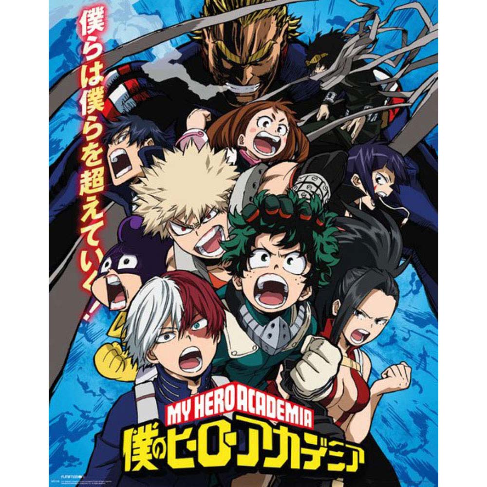 MY HERO ACADEMIA 僕のヒーローアカデミア (7期&8月映画公開 ) - Season 2 / ミニ / ポスター 【公式 / オフィシャル】 1